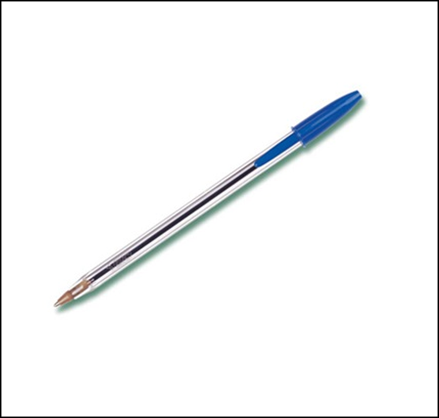PLUMA PUNTO MEDIANO AZUL